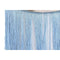 Voetensteun DKD Home Decor Zilverkleurig Metaal Hemelsblauw Marineblauw Franjes 35 x 35 x 41 cm (...