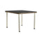 Bank en tafel set DKD Home Decor Kristal Synthetische rotan Staal (190 x 190 x 70 cm)