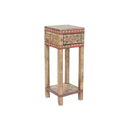 Bijzettafel DKD Home Decor Multicolour Natuurlijk Mangohout 30,5 x 31 x 80,5 cm