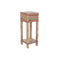 Bijzettafel DKD Home Decor Multicolour Natuurlijk Mangohout 30,5 x 31 x 80,5 cm