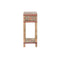 Bijzettafel DKD Home Decor Multicolour Natuurlijk Mangohout 30,5 x 31 x 80,5 cm