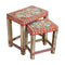 Set van 2 tafels DKD Home Decor Multicolour Natuurlijk 45 x 30 x 45 cm 45 x 28,5 x 46 cm