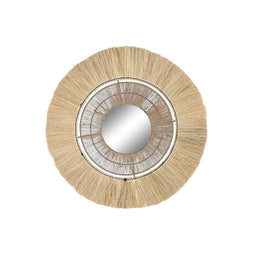 Wandspiegel DKD Home Decor Natuurlijk 79 x 4 x 79 cm Bali Jute