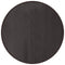 Vloerkleed rond 100 cm bamboe donkerbruin