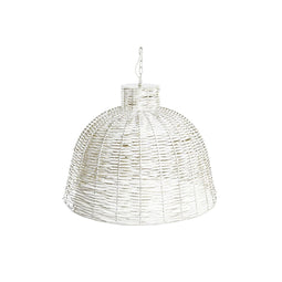Plafondlamp DKD Home Decor Wit Gouden Ijzer 50 W 51 x 51 x 38 cm