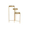 Planken DKD Home Decor Gouden Metaal Spiegel 49,5 x 49,5 x 80 cm