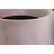 Voetensteun DKD Home Decor Zwart Roze Metaal Fluweel 42 x 42 x 42 cm