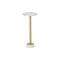 Bijzettafel DKD Home Decor Gouden Metaal Marmer 27 x 27 x 62 cm