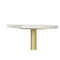 Bijzettafel DKD Home Decor Gouden Metaal Marmer 27 x 27 x 62 cm