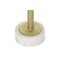 Bijzettafel DKD Home Decor Gouden Metaal Marmer 27 x 27 x 62 cm