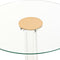 Bijzettafel DKD Home Decor Gouden Metaal Acryl (42 x 42 x 60 cm)