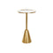 Bijzettafel DKD Home Decor Spiegel Gouden Metaal (40 x 40 x 72 cm)