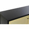Dientafel DKD Home Decor Zwart Spar Natuurlijk Rotan (120 x 38 x 76 cm)