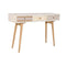 Console DKD Home Decor Spar Natuurlijk Wit 120 x 35 x 80 cm