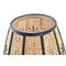 Bureaulamp DKD Home Decor Zwart Metaal Bruin 220 V 50 W 37 x 37 x 47 cm