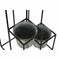 Grondlegger DKD Home Decor Grijs Metaal Versleten 34 x 34 x 71 cm