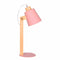 Bureaulamp DKD Home Decor Groen Roze Natuurlijk Hout Metaal 50 W 220 V 18 x 20 x 45 cm 15 x 20 x...
