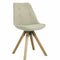 Keukenstoel DKD Home Decor 48 x 44 x 84 cm Beige Bruin