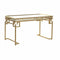 Hoofdtafel DKD Home Decor Spiegel Metaal Aluminium 85 x 44 x 48 cm