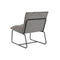 Leunstoel DKD Home Decor Zwart Grijs Metaal 66 x 71 x 77 cm