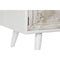 Tv-meubel DKD Home Decor 136 x 40,5 x 52 cm Spar Beige Wit Hout MDF