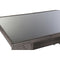 Tuinbank DKD Home Decor Kristal Grijs Polyester Synthetische rotan Staal Donkerbruin (175 x 73 x...
