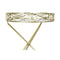 Bijzettafel DKD Home Decor Spiegel Gouden Metaal (48,5 x 48,5 x 58,5 cm)