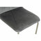 Keukenstoel DKD Home Decor Grijs Metaal Polyester (44 x 46 x 90 cm)