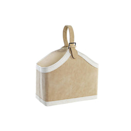 Tijdschriftenrek DKD Home Decor Kameel Crème Polyurethaan (40 x 19 x 50 cm)