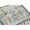 Poef DKD Home Decor Casablanca Blauw Franjes 40 x 40 x 40 cm