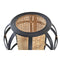 Bureaulamp DKD Home Decor Zwart Bruin Koloniaal 220 V 50 W (31 x 31 x 51 cm)