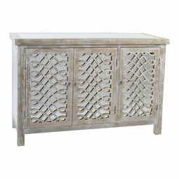 Dientafel DKD Home Decor Hout Spiegel 120 x 40 x 81 cm