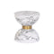 Bijzettafel DKD Home Decor Wit Ijzer 33 x 33 x 35 cm