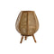 Bureaulamp DKD Home Decor Bruin Rotan 50 W (29 x 29 x 40 cm)