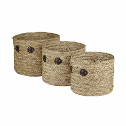 Basket spelset DKD Home Decor Zeegras (35 x 35 x 28 cm)