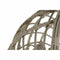 Hangende tuinstoel DKD Home Decor 90 x 70 x 110 cm Grijs Synthetische rotan Aluminium (92 x 70 x...