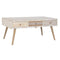 Hoofdtafel DKD Home Decor Spar Katoen (110 x 60 x 50 cm)