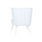 Leunstoel DKD Home Decor 73 x 67 x 85 cm Blauw Hout Wit