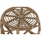 Bijzettafel DKD Home Decor Natuurlijk Rotan Tropisch (43 x 43 x 46 cm)
