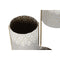 Grondlegger DKD Home Decor Grijs Gouden Metaal Wit Tweekleurig Ijzer (45 x 33 x 92,8 cm)