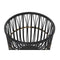 Pottenset DKD Home Decor Zwart Bamboe Koloniaal 36 x 36 x 78 cm (2 Stuks)