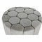 Voetensteun DKD Home Decor Beige Polyester Hout MDF (86 x 86 x 48 cm)