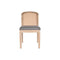 Keukenstoel DKD Home Decor Spar Polyester Donker grijs (46 x 61 x 86 cm)