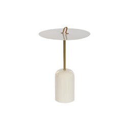 Bijzettafel DKD Home Decor Grijs Ijzer 40 x 40 x 56 cm