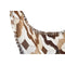 Leunstoel DKD Home Decor Bruin Wit Ijzer 70 x 70 x 90 cm