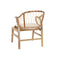 Stoel DKD Home Decor Wit Natuurlijk 57 x 68 x 79 cm 57 x 65 x 79 cm