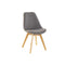 Stoel DKD Home Decor Bruin Grijs 48 x 56 x 83 cm