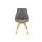 Stoel DKD Home Decor Bruin Grijs 48 x 56 x 83 cm