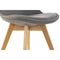 Stoel DKD Home Decor Bruin Grijs 48 x 56 x 83 cm