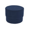 Voetensteun DKD Home Decor Blauw Fluweel 55 x 55 x 40 cm